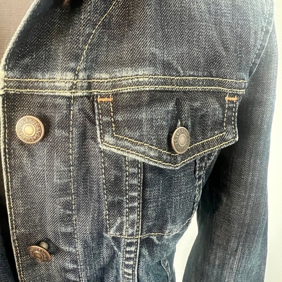 1969 GAP Vintage Limited Edition Sz XS Icon Trucker Denim Button up Jacket 2007 - Picture 2 of 16